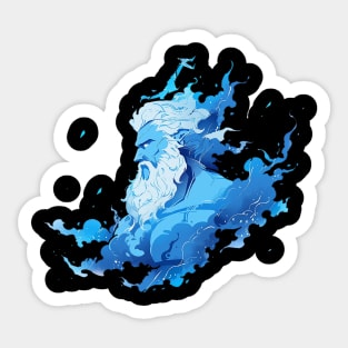 zeus Sticker